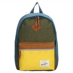 rygsæk, canvas rygsæk, børnerygsæk, skoletaske, rygsæk med farve