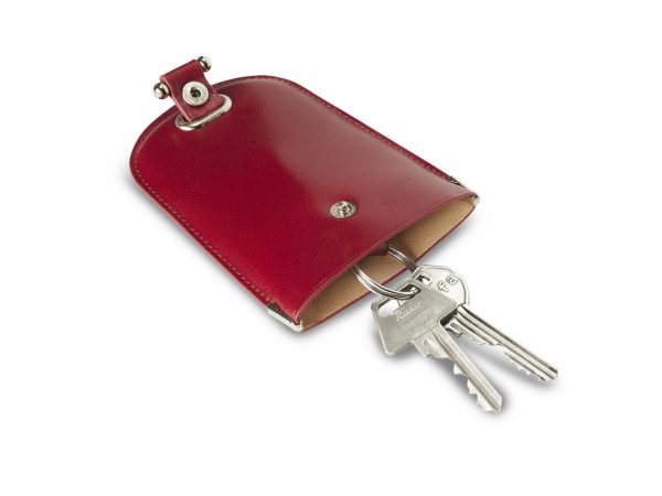 nøgleklokke i læder, nøgleklokke, nøglering, nøgleholder, nøgleetui