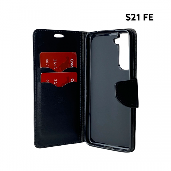 Samsung galaxy S21 FE cover, samsung galaxy s21 cover, flipcover til galaxy s21 fe
