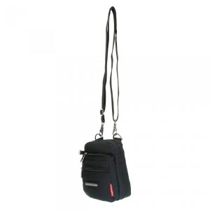 crossbody taske i nylon, slidstærk lille taske, lille stoftaske, crossbody taske i stof