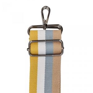 Taskerem i striber, stribet taskerem, aftagelig taskerem, justerbar taskerem, taskerem i stof, skulderrem til taske, skulderrem til kamera, kamereastrop