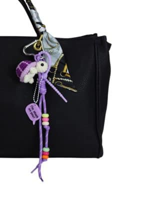 bag charm med hæklet skildpadde. bag charm crochet, bag charm hæklet, hæklet taskepynt, taskepynt,