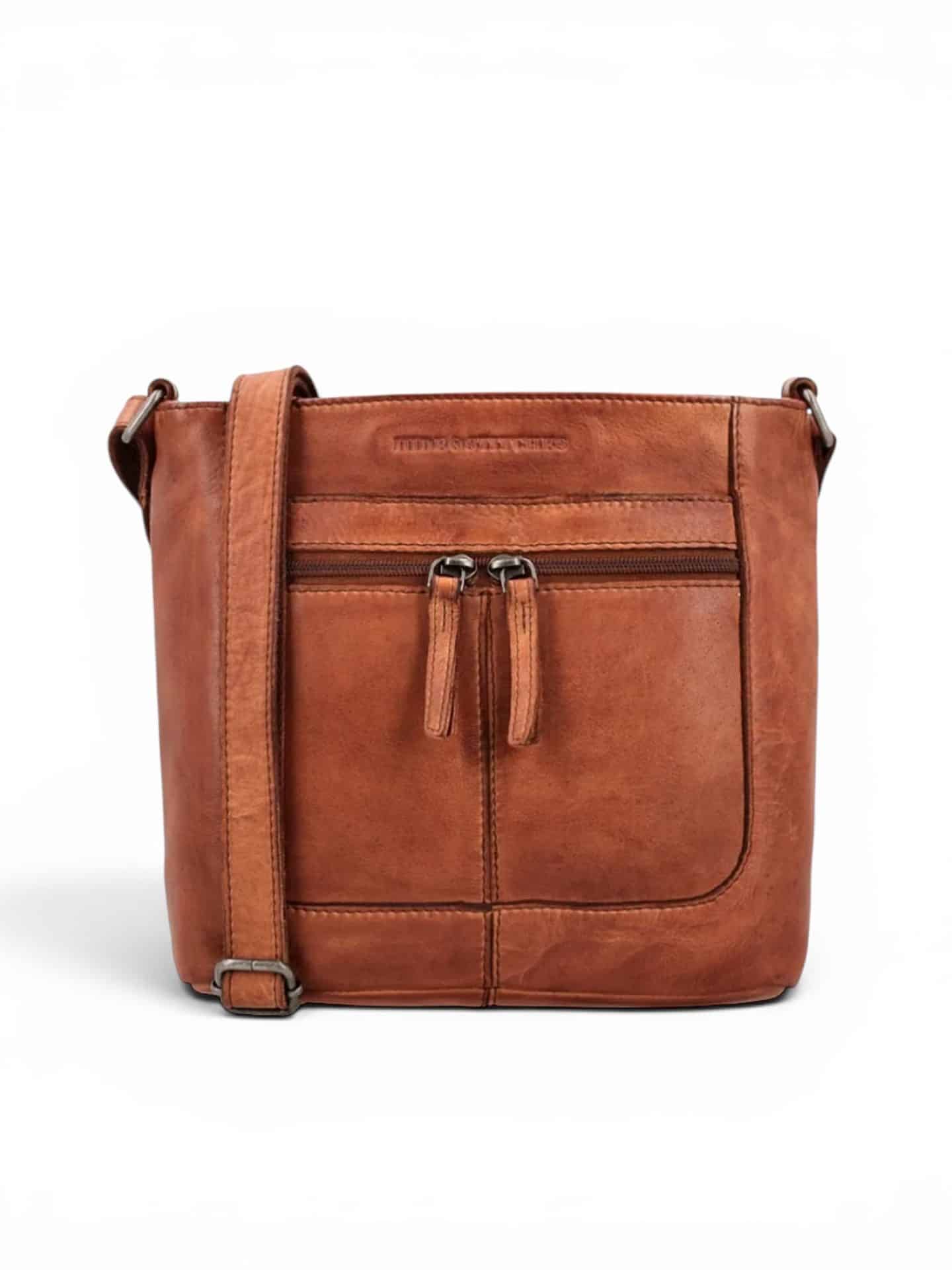 Photoroom_20260713_152051 Skuldertaske i blødt læder, lædertaske, blød lædertaske, hverdagstaske i læder, crossbody taske i læder, brun lædertaske, sort lædertaske