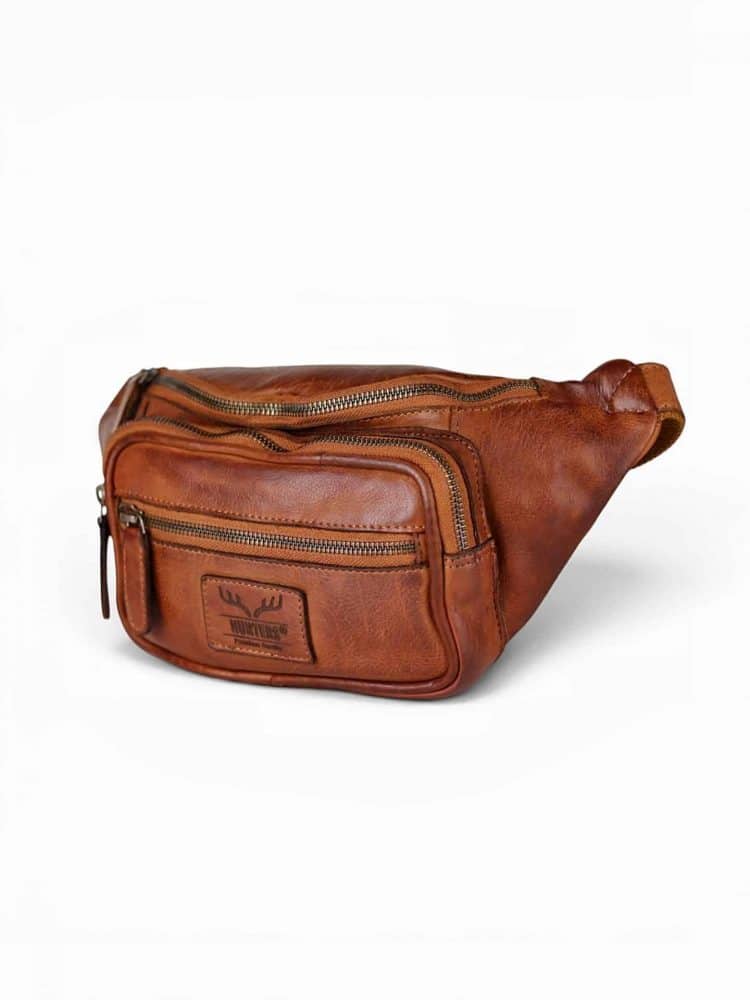 Photoroom_20260723_150603 Bumbag i læder med forlomme, bumbag i læder, læder bumbag, bæltetaske i læder, læder bæltetaske, crossbody taske i læder