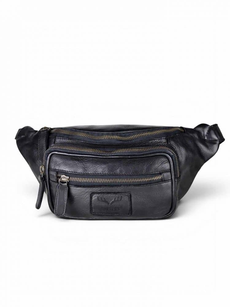 Photoroom_20260723_150832 Bumbag i læder med forlomme, bumbag i læder, læder bumbag, bæltetaske i læder, læder bæltetaske, crossbody taske i læder