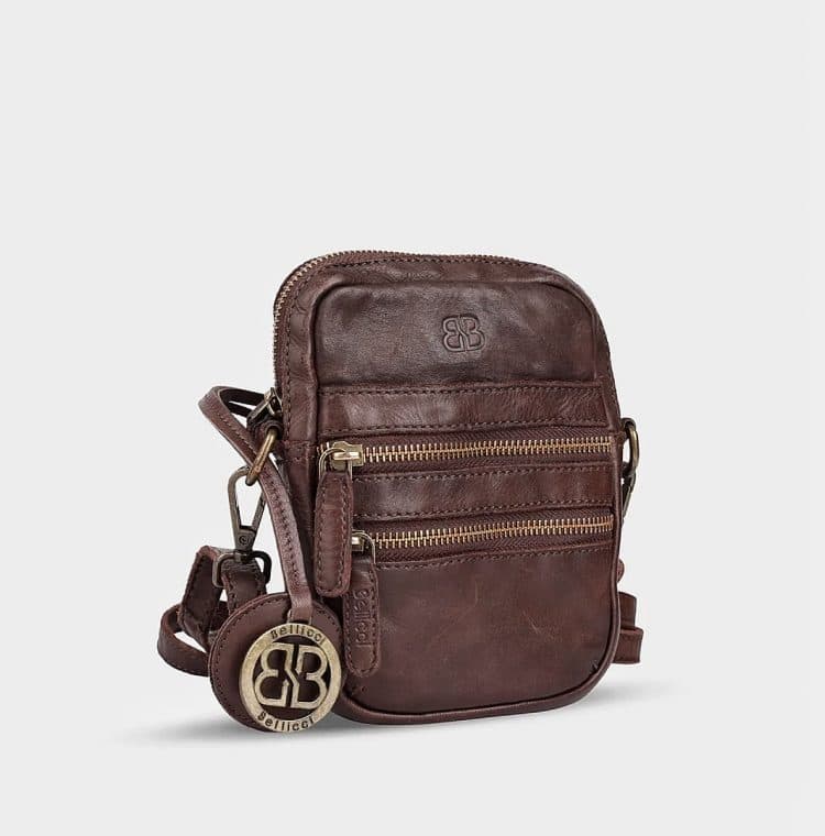Screenshot lille crossbody taske, læder taske, lædertaske, lille lædertaske, crossbody taske i læder