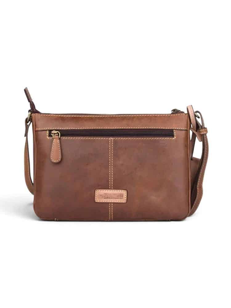 Photoroom_20260905_183910 crossbody taske i læder, lille lædertaske, klille skuldertaske, flot lædertaske med lang rem, lille lædertaske med lang rem., crossbody taske med justerbar rem