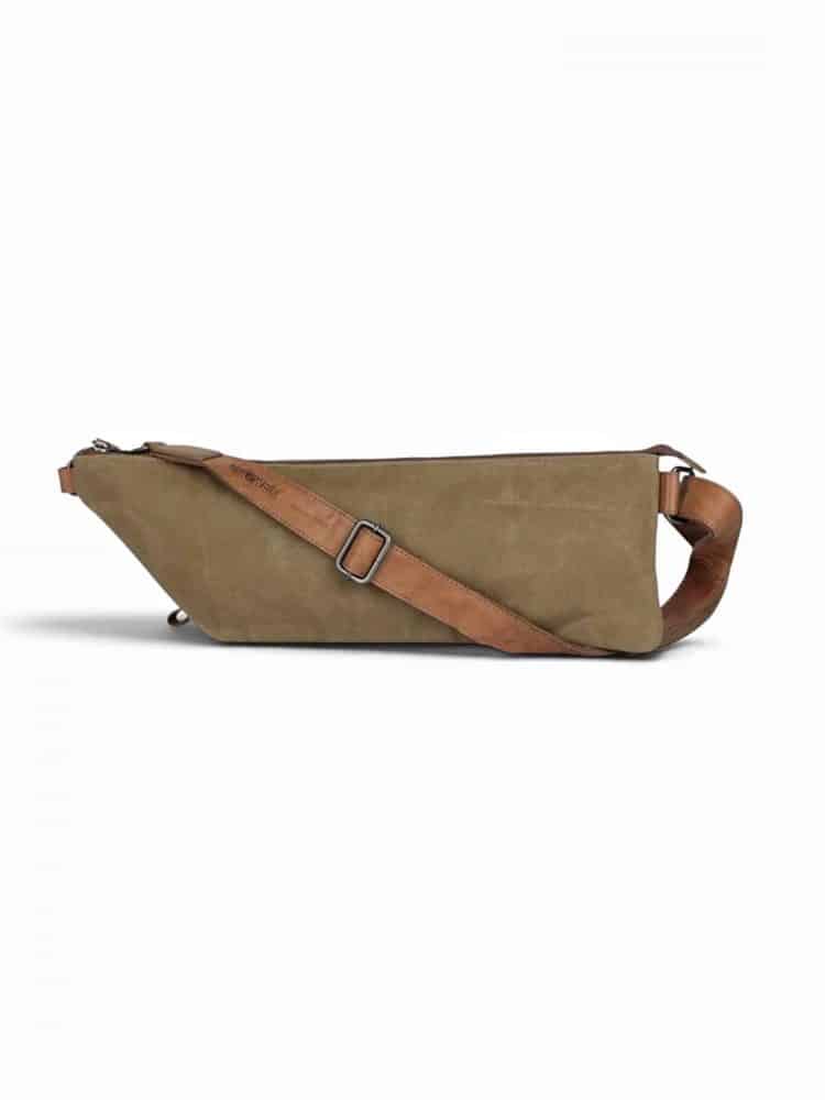 Photoroom_20260906_141203 crossbody taske i canvas, canvas/læder taske, bæltetaske i canvas, bæltetaske, crossbody taske, crossover taske